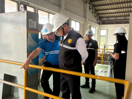 ไฟล์แนบ รองผู้ว่าการ (ปฏิบัติการ 2) ลงพื้นที่ตรวจเยี่ยม พร้อมมอบนโยบายการดำเนินงานในการผลิต  จ่ายน้ำประปา ณ กปภ.สาขาขอนแก่น (พ)