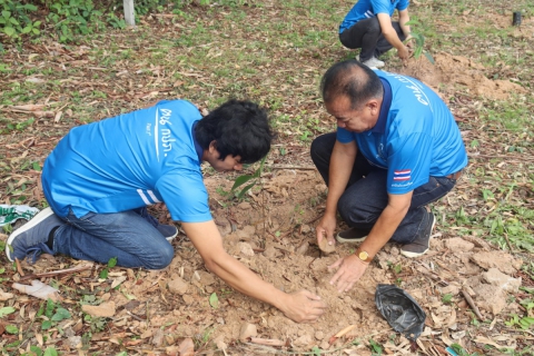 ไฟล์แนบ กปภ.สาขามหาสารคาม ปลูกป่าเพื่อแผ่นดิน เทิดพระเกียรติพระบาทสมเด็จพระบรมชนกาธิเบศร มหาภูมิพลอดุลยเดชมหาราช บรมนาถบพิตร (Fathers Land) ประจำปี 2569