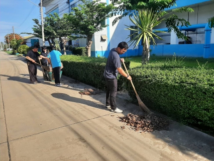 ไฟล์แนบ กปภ.สาขาสมุทรสาคร (พ) จัดกิจกรรมเคารพธงชาติ สวดมนต์ และทำความสะอาดพื้นที่สำนักงาน