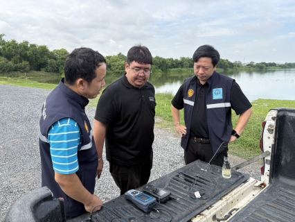 ไฟล์แนบ กปภ.สาขาฉะเชิงเทรา ลงพื้นที่ตรวจสอบคุณภาพน้ำดิบบริเวณคลองท่าไข่ เฝ้าระวังค่าความเค็มอย่างใกล้ชิด 
