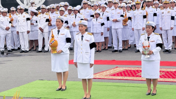 ไฟล์แนบ กปภ.สาขาปากพนัง เข้าร่วมพิธีถวายเครื่องราชสักการะและวางพานพุ่มและจุดเทียนถวายพระพรชัยมงคล กิจกรรมเฉลิมพระเกียรติ สมเด็จพระนางเจ้าฯ พระบรมราชินี เนื่องในโอกาสวันเฉลิมพระชนมพรรษา 3 มิถุนายน 2569   