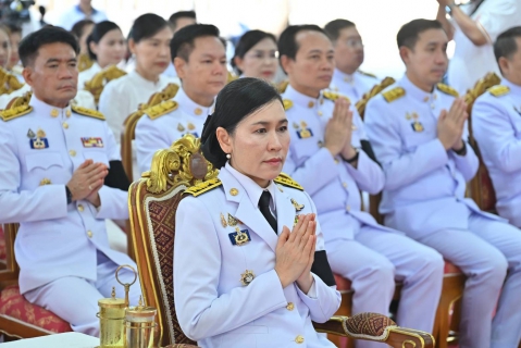 ไฟล์แนบ การประปาส่วนภูมิภาคสาขานครปฐม ร่วมพิธีเจริญพระพุทธมนต์ และทำบุญตักบาตร ถวายพระราชกุศลแด่ สมเด็จพระนางเจ้าฯ พระบรมราชินี เนื่องในโอกาสพระราชพิธีมหามงคลเฉลิมพระชนมพรรษา 4 รอบ