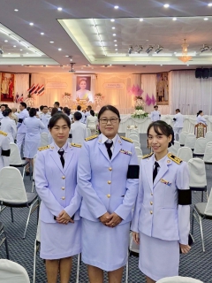 ไฟล์แนบ การประปาส่วนภูมิภาคสาขาแม่สอด ร่วมพิธีเจริญพระพุทธมนต์และทำบุญตักบาตรถวายพระราชกุศล เนื่องในโอกาสพระราชพิธีมหามงคลเฉลิมพระชนมพรรษา 4 รอบ สมเด็จพระนางเจ้าฯ พระบรมราชินี
