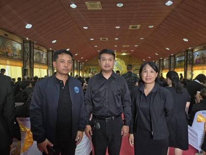 ไฟล์แนบ กปภ.สาขาพนัสนิคม ร่วมพิธีสวดพระพุทธมนต์และเจริญจิตตภาวนา อุทิศถวายแด่สมเด็จพระนางเจ้าสิริกิติ์ พระบรมราชินีนาถ พระบรมราชชนนีพันปีหลวง ณ วัดนามะตูม อ.พนัสนิคม จ.ชลบุรี