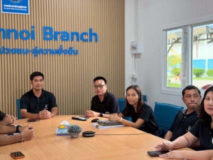 ไฟล์แนบ กปภ.สาขาอ้อมน้อยเข้าร่วมพิธีประกาศเจตนารมณ์โครงการ Green Makeover Kick-off มุ่งสู่สำนักงานสีเขียวและความเป็นกลางทางคาร์บอน