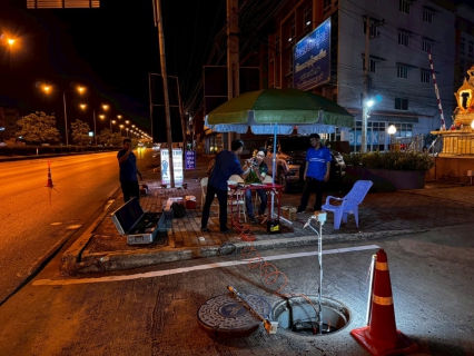 ไฟล์แนบ กปภ.สาขาอ้อมน้อย ร่วมกับบริษัท ทีทีดับบลิวฯ ร่วมทดสอบการรั่วไหลของระบบจ่ายน้ำประปาให้แก่ผู้บริโภค (LDN) ครั้งที่ 1/2569