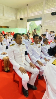 ไฟล์แนบ กปภ.สาขาบางสะพาน  เข้าร่วมพิธีเจริญพระพุทธมนต์และทำบุญตักบาตรถวายพระราชกุศล เนื่องในโอกาสวันเฉลิมพระชนมพรรษา 4 รอบ สมเด็จพระนางเจ้าฯ พระบรมราชินี 
