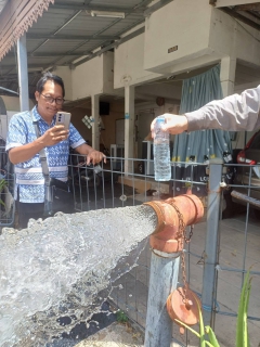 ไฟล์แนบ การประปาส่วนภูมิภาคสาขาพนัสนิคม ดำเนินการ การระบายตะกอนผ่าน หัวดับเพลิง (Fire Hydrant Flushing) 