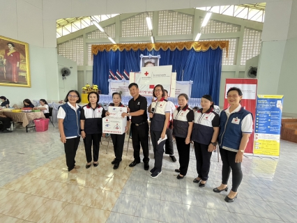ไฟล์แนบ การประปาส่วนภูมิภาคสาขาเถิน มอบน้ำดื่มพร้อมร่วมกิจกรรมบริจาคโลหิต