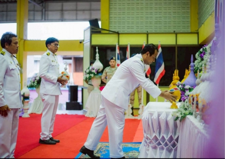 ไฟล์แนบ การประปาส่วนภูมิภาคสาขาเวียงสระ เข้าร่วมพิธีถวายเครื่องราชสักการะและวางพานพุ่มและพิธีจุดเทียนถวายพระพรชัยมงคล เนื่องในโอกาสวันเฉลิมพระชนมพรรษา สมเด็จพระนางเจ้าฯพระบรมราชินี ๓ มิถุนายน ๒๕๖๙