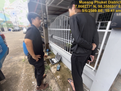 ไฟล์แนบ กปภ.สาขาภูเก็ต ลงพื้นที่ตรวจสอบคุณภาพน้ำปลายสาย บริเวณหมู่บ้านภูเก็ตวิลล่า 5 ต.วิชิต อ.เมือง จ.ภูเก็ต