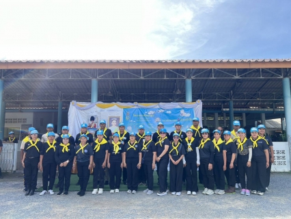 ไฟล์แนบ ร่วมกิจกรรมจิตอาสาพระราชทานกับอำเภอชะอวด และสนับสนุนน้ำดื่มบรรจุขวดสัญลักษณ์ กปภ.