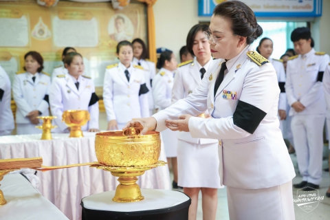 ไฟล์แนบ การประปาส่วนภูมิภาคหลังสวน ร่วมพิธีถวายน้ำสรงและถวายสักการะพระศพ สมเด็จพระเจ้าลูกเธอ เจ้าฟ้าพัชรกิติยาภา นเรนทิราเทพยวดี กรมหลวงราชสาริณีสิริพัชร มหาวัชรราชธิดา