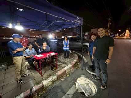 ไฟล์แนบ กปภ.สาขาอ้อมน้อย ร่วมกับบริษัท ทีทีดับบลิวฯ ร่วมทดสอบการรั่วไหลของระบบจ่ายน้ำประปาให้แก่ผู้บริโภค (LDN) ครั้งที่ 1/2569