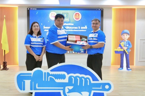 ไฟล์แนบ กปภ.เขต 1  จัดพิธีมอบเกียรติบัตรแก่ผู้ร่วมโครงการฝึกอาชีพประปาให้กับประชาชน ปี 2569 ในหลักสูตร "การสำรวจ ติดตั้ง ซ่อมแซมท่อประปาในที่พักอาศัยและอาคารสำนักงาน" รุ่นที่ 2 จังหวัดจันทบุรี 