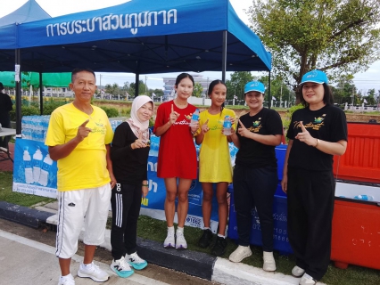 ไฟล์แนบ กปภ.สาขานราธิวาส สนับสนุนน้ำดื่มตราสัญลักษณ์ กปภ. จำนวน 1,500 ขวด ร่วมกิจกรรม เดินวิ่ง สุขภาพดี 111 ปี เมืองนราธิวาส