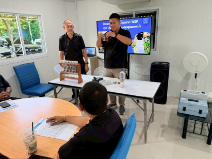 ไฟล์แนบ กปภ.สาขาอ้อมน้อย จัดกิจกรรม On the Job Training ด้านการควบคุมคุณภาพน้ำ ภายใต้โครงการจัดการน้ำสะอาด (WSP)