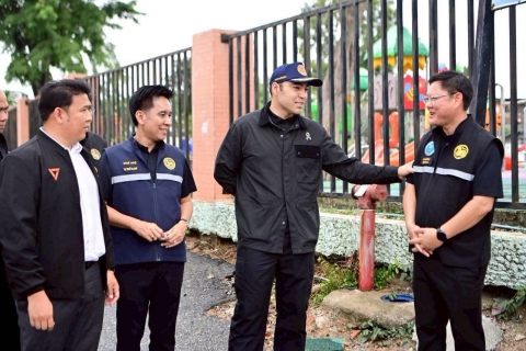 ไฟล์แนบ มท.3 ลงพื้นที่บ้านฉาง ตรวจคุณภาพน้ำประปา ยืนยันปลอดภัยได้มาตรฐาน
