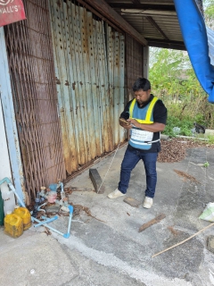 ไฟล์แนบ การประปาส่วนภูมิภาคสาขาเขาชัยสน ลงพื้นที่สำรวจหาท่อแตกท่อรั่ว วันที่ 22 เมษายน 2569  ภายใต้การบริหารงาน โดยนายณัฐยุทธ โชโต ผู้จัดการการประปาส่วนภูมิภาคสาขาเขาชัยสน มอบหมาย งานบริการและควบคุมน้ำสูญเสีย และพนักงานในสังกัด ลงพื้นที่สำรวจ หาท่อแตกท่อรั่ว บริเวณ MM-02-จ่ายน้ำพื้นที่ อ.เขาชัยสน(โซนสูง) ขนาด 150 mm.