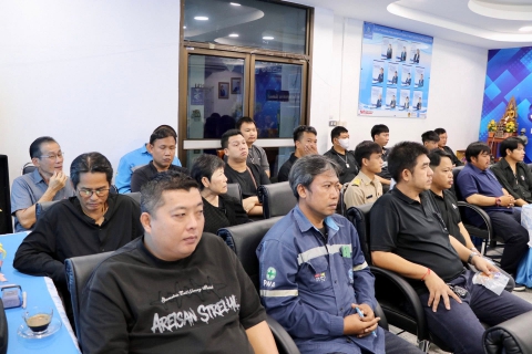 ไฟล์แนบ กปภ.สาขาสมุทรสาคร (พ) จัดฝึกอบรม On The Job Training เสริมสร้างความปลอดภัยในการทำงานของผู้รับจ้าง