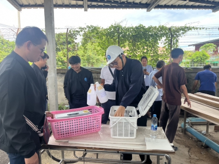 ไฟล์แนบ กปภ.สาขามหาสารคาม ร่วมกับกองควบคุมคุณภาพน้ำ 2 กองระบบผลิตและควบคุมคุณภาพน้ำ กปภ.ข.6 เข้าตรวจสอบคุณภาพน้ำประปาและน้ำบาดาล โรงพยาบาลโกสุมพิสัย และให้ความรู้และคำแนะนำเกี่ยวกับการเฝ้าระวังควบคุมคุณภาพน้ำประปา 