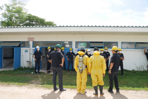 ไฟล์แนบ กปภ.สาขาปักธงชัย ยกระดับความพร้อม ซ้อมแผนตอบโต้ภาวะฉุกเฉิน กรณี "คลอรีนรั่วไหล" มุ่งเน้นความปลอดภัยสูงสุดแก่ชุมชนและสิ่งแวดล้อม