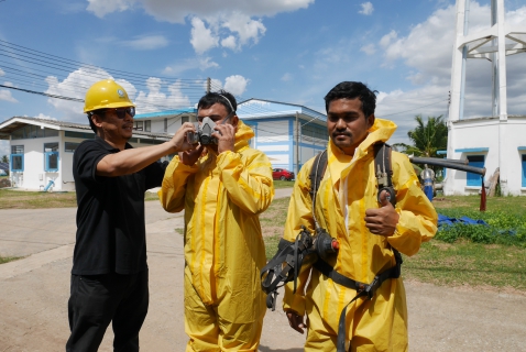 ไฟล์แนบ กปภ.สาขาปักธงชัย ยกระดับความพร้อม ซ้อมแผนตอบโต้ภาวะฉุกเฉิน กรณี "คลอรีนรั่วไหล" มุ่งเน้นความปลอดภัยสูงสุดแก่ชุมชนและสิ่งแวดล้อม
