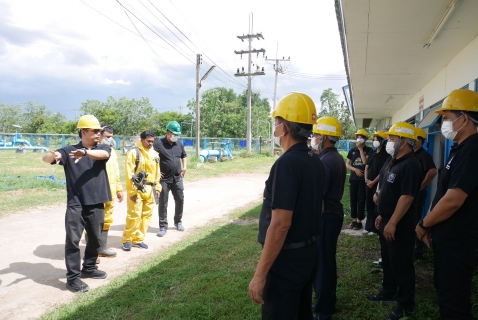 ไฟล์แนบ กปภ.สาขาปักธงชัย ยกระดับความพร้อม ซ้อมแผนตอบโต้ภาวะฉุกเฉิน กรณี "คลอรีนรั่วไหล" มุ่งเน้นความปลอดภัยสูงสุดแก่ชุมชนและสิ่งแวดล้อม