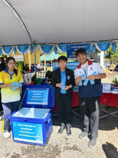 ไฟล์แนบ กปภ.สาขาหลังสวน เข้าร่วมโครงการจังหวัดพบประชาชนจังหวัดชุมพร "หน่วยบำบัดทุกข์ บำรุงสุข สร้างรอยยิ้มให้ประชาชน" ครั้งที่ 7