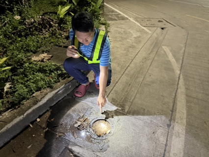 ไฟล์แนบ กปภ.สาขาหลังสวน ออกสำรวจหาท่อแตก-ท่อรั่ว และดำเนินการปรับPRV เพื่อลดน้ำสูญเสียของหน่วยบริการแม่ข่ายหลังสวน ในพื้นที่ MM-01-แม่ข่ายกปภ.สาขาหลังสวน ต.ขันเงิน อ.หลังสวน จ.ชุมพร