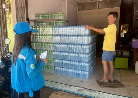ไฟล์แนบ การประปาส่วนภูมิภาคสาขาเวียงสระ ลงพื้นที่เพื่อพบปะลูกค้า ภายใต้กิจกรรม "เติมใจให้กัน ครั้งที่ 3/2569" ให้กับลูกค้าพื้นที่อำเภอบ้านนาสาร จังหวัดสุราษฎร์ธานี 