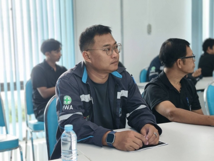 ไฟล์แนบ กปภ.สาขาสมุทรสาคร (พ) เข้าร่วมฝึกอบรมการใช้งานคลอรีนเหลว เสริมสร้างความปลอดภัยในการปฏิบัติงานระบบผลิตน้ำประปา