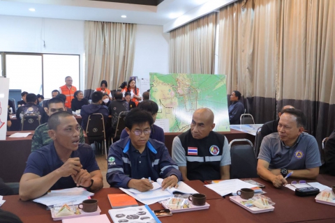 ไฟล์แนบ กปภ.สาขาเพชรบุรี เข้าร่วมการฝึกการป้องกันและบรรเทาสาธารณภัย ประจำปีงบประมาณ พ.ศ.2569 จังหวัดเพชรบุรี กรณีอุทกภัย