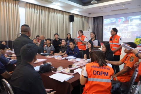ไฟล์แนบ กปภ.สาขาเพชรบุรี เข้าร่วมการฝึกการป้องกันและบรรเทาสาธารณภัย ประจำปีงบประมาณ พ.ศ.2569 จังหวัดเพชรบุรี กรณีอุทกภัย
