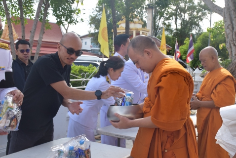 ไฟล์แนบ กปภ.สาขาระยอง ร่วมพิธีบำเพ็ญกุศลและทำบุญตักบาตร เนื่องในวาระครบ 15 วัน (ปัณรสมวาร)