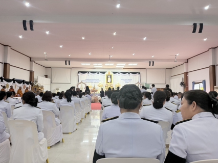 ไฟล์แนบ การประปาส่วนภูมิภาคสาขาชุมพร เข้าร่วมพิธีบำเพ็ญกุศลและทำบุญตักบาตรเพื่ออุทิศถวายเป็นพระกุศลแด่สมเด็จพระเจ้าลูกเธอ เจ้าฟ้าพัชรกิติยาภา นเรนทิราเทพยวดี กรมหลวงราชสาริณีสิริพัชร มหาวัชรราชธิดา  ในวาระครบ 15 วัน(ปัณรสมวาร)