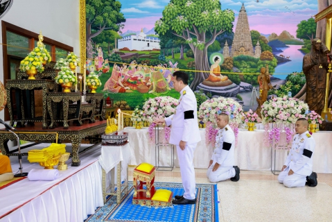 ไฟล์แนบ กปภ.สาขากำแพงเพชร ร่วมพิธีบำเพ็ญกุศลและทำบุญตักบาตร ครบรอบ 15 วัน (ปัญรสมวาร) เพื่อถวายเป็นพระกุศล