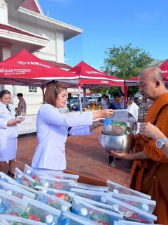 ไฟล์แนบ กปภ.สาขาปทุมธานี(พ) เข้าร่วมพิธีเจริญพระพุทธมนต์  ทำบุญตักบาตรถวายพระราชกุศล  ฉลองพระชนมายุ 99 พรรษา สมเด็จพระสังฆราชฯ