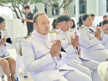 ไฟล์แนบ กปภ.สาขาสมุทรสาคร (พ) ร่วมพิธีเจริญพระพุทธมนต์และทำบุญตักบาตรถวายพระกุศล เนื่องในโอกาสฉลองพระชนมายุ 99 พรรษา สมเด็จพระสังฆราชฯ