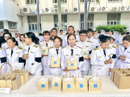 ไฟล์แนบ กปภ.สาขาสมุทรสาคร (พ) ร่วมพิธีเจริญพระพุทธมนต์และทำบุญตักบาตรถวายพระกุศล เนื่องในโอกาสฉลองพระชนมายุ 99 พรรษา สมเด็จพระสังฆราชฯ