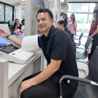 ไฟล์แนบ กปภ. สาขาขอนแก่น (พ) ร่วมกิจกรรมตรวจสุขภาพประจำปี 2569  เสริมสร้างสุขภาวะที่ดี มุ่งสู่การทำงานอย่างมีคุณภาพ 