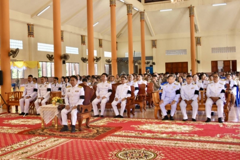 ไฟล์แนบ การประปาส่วนภูมิภาคสาขาตะพานหิน เข้าร่วมพิธีเจริญพระพุทธมนต์และทำบุญตักบาตรถวายพระกุศลฉลองพระชนมายุ 99 พรรษา สมเด็จพระสังฆราช