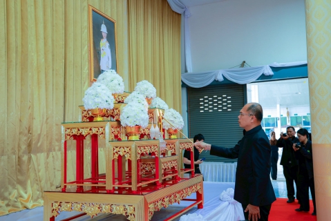 ไฟล์แนบ กปภ.สาขามหาสารคาม เข้าร่วมพิธีสวดพระพุทธมนต์และเจริญจิตตภาวนาอุทิศถวายพระราชกุศลแด่ สมเด็จพระนางเจ้าสิริกิติ์ พระบรมราชินีนาถ พระบรมราชชนนีพันปีหลวง และอุทิศถวายพระกุศลแด่สมเด็จพระเจ้าลูกเธอ เจ้าฟ้าพัชรกิติยาภา นเรนทิราเทพยวดี กรมหลวงราชสาริณีสิริพัชร มหาวัชรราชธิดา 