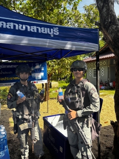 ไฟล์แนบ การประปาส่วนภูมิภาคสาขาสายบุรี ร่วมต้อนรับ รมช.มหาดไทย ลงพื้นที่ให้กำลังใจครอบครัว อส. ยะรัง จากเหตุความไม่สงบ