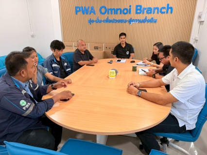 ไฟล์แนบ กปภ.สาขาอ้อมน้อย ซักซ้อมการลงพื้นที่ประชาสัมพันธ์มาตรการส่วนลดค่าติดตั้งประปา 15% เตรียมความพร้อมให้บริการประชาชน