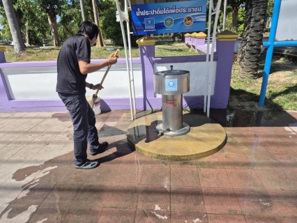 ไฟล์แนบ กปภ.สาขาท่ามะกา ทำความสะอาดจุดตู้บริการน้ำดื่ม ณ ที่ว่าการอำเภอท่ามะกา และ สวนรุกชาติเฉลิมพระเกียรติ รัชกาลที่ 9 ตำบลท่าม่วง อำเภอท่าม่วง จังหวัดกาญจนบุรี
