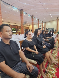 ไฟล์แนบ กปภ.สาขากบินทร์บุรี เข้าร่วมพิธีบำเพ็ญกุศล สวดพระอภิธรรมอุทิศถวายพระกุศลแด่สมเด็จพระเจ้าลูกเธอ  เจ้าฟ้าพัชรกิตติยาภา นเรนทิราเทพยวดี กรมหลวงราชสาริณีสิริพัชร มหาวัชรราชธิดา