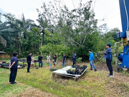 ไฟล์แนบ กปภ.สาขาหลังสวน ลงพื้นที่ตรวจสอบและวางแผนการเดินท่อระบบน้ำประปา โรงเรียนบ้านในกริม