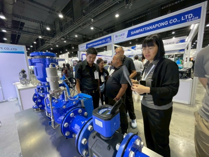 ไฟล์แนบ กปภ.สาขาอ้อมน้อย เข้าร่วมงานแสดงสินค้าและการประชุมด้านเทคโนโลยีและนวัตกรรมการจัดการน้ำระดับนานาชาติ