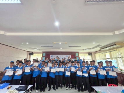 ไฟล์แนบ การประปาส่วนภูมิภาคเขต 5 และ กปภ.สาขาสายบุรี ปิด โครงการฝึกอาชีพประปาให้ประชาชน และมอบวุฒิบัตรรับรองจากกรมพัฒนาฝีมือแรงงาน